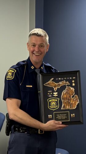 MSP Eighth District commander retires after 25 years